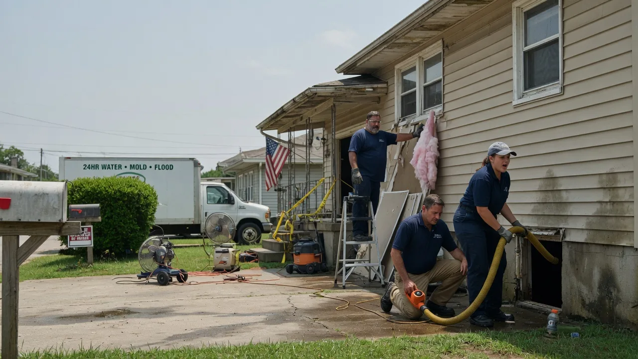 Water Damage Repair in Villas, NJ near me